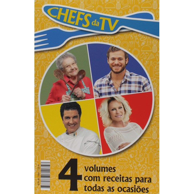 Livro - Colecao Chefs Na tv - Braga/rangel/guedes