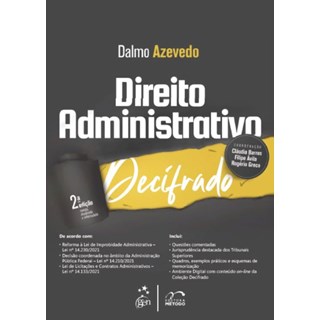 Livro - Colecao Decifrado - Direito Administrativo Decifrado - Azevedo