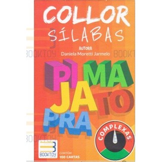 Livro Collor Silabas Complexas - Jarmelo - Booktoy