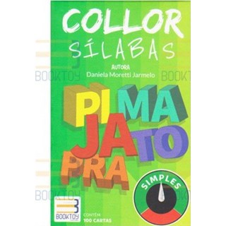 Livro Collor Silabas Simples - Jarmelo - Booktoy