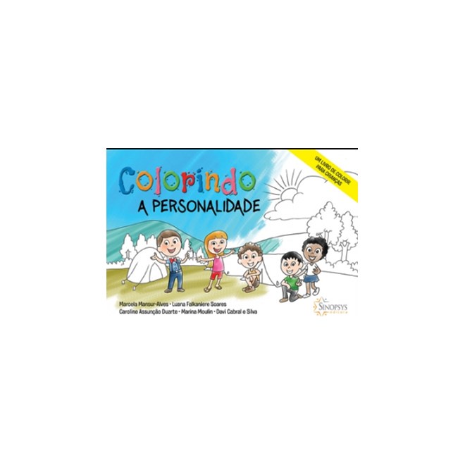 Livro - Colorindo a Personalidade: Um Livro de Colorir para Criancas - Mansur-alves/soares