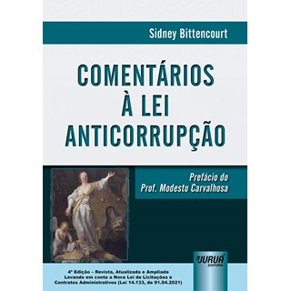 Livro - Comentarios a Lei Anticorrupcao - Bittencourt