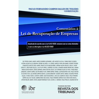Livro - Comentarios a Lei de Recuperacao de Empresas - Toledo