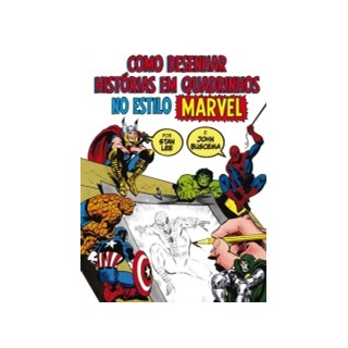 Livro - Como Desenhar Historias em Quadrinhos No Estilo Marvel - Lee/buscema