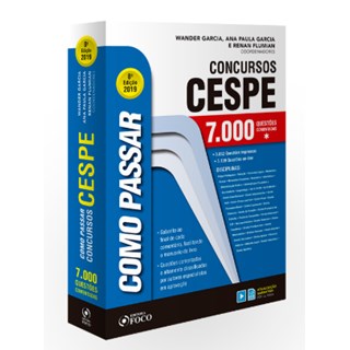 Livro - Como Passar em Concursos CESPE - 7000 Questões Comentadas -