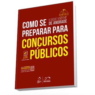 Livro - Como se Preparar para Concursos Públicos - Andrade