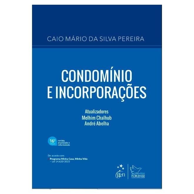 Livro - Condomínio e incorporações - Pereira - Forense