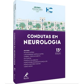 Livro Condutas em Neurologia Fmusp - Nitrini - Manole