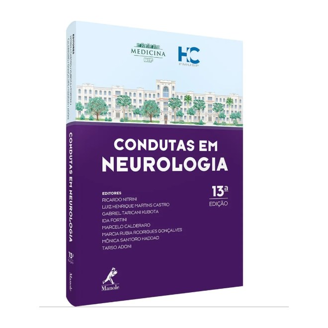Livro Condutas em Neurologia Fmusp - Nitrini - Manole