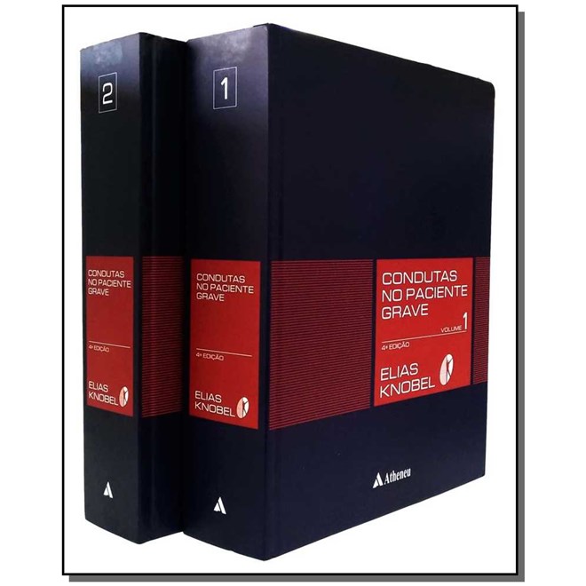 Livro - Condutas No Paciente Grave - 2 Volumes - Knobel