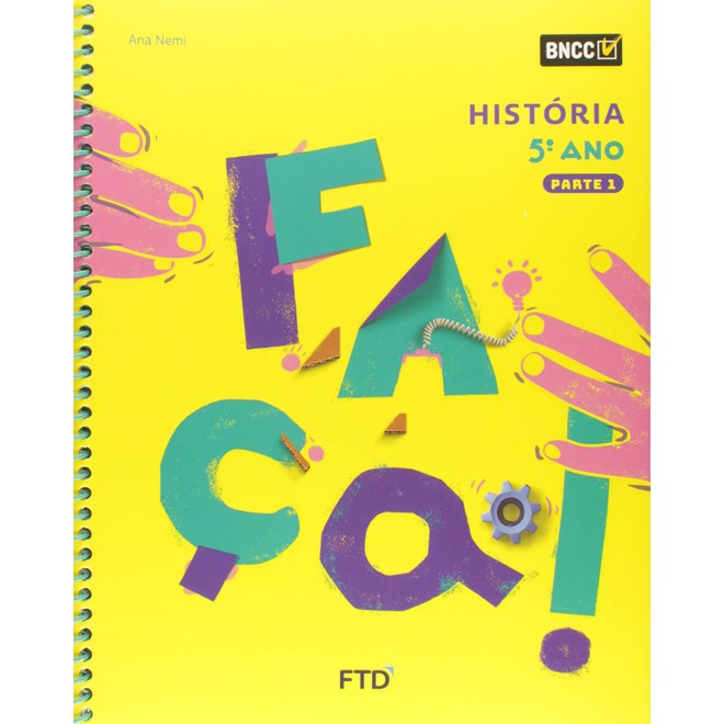 Livro - Conjunto Faca - Historia - 5  Ano - Aluno - Ftd