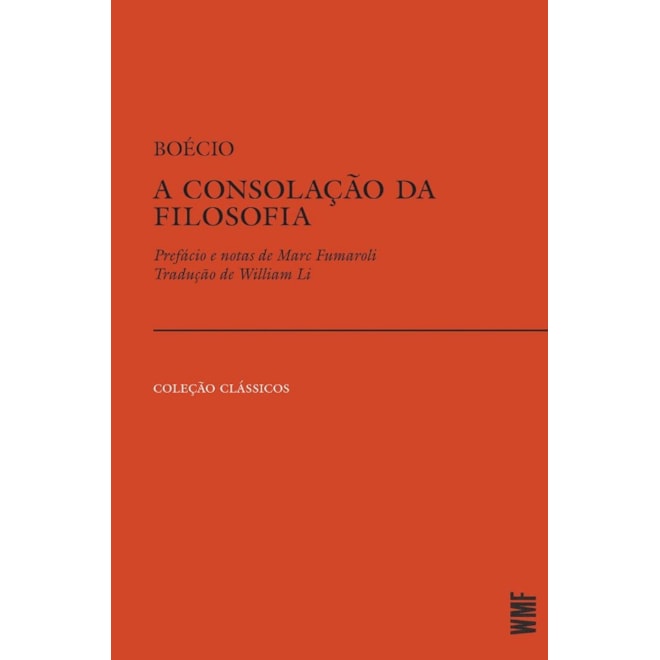 Livro - Consolacao da Filosofia, A - Boecio