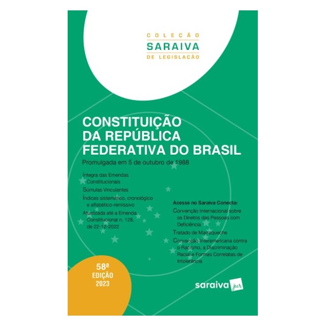 Livro - Constituicao da Republica Federativa do Brasil - Editora Saraiva