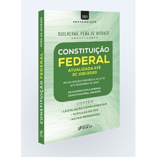 Livro Constituição Federal - Moraes - Foco