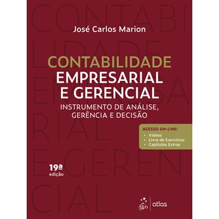 Livro Contabilidade Empresarial e Gerencial - Marion - Atlas
