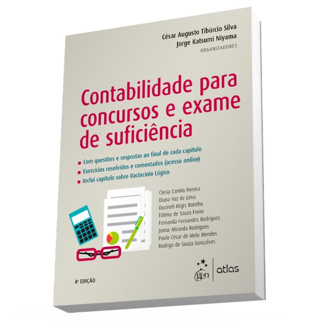 Livro - Contabilidade para Concursos e Exame de Suficiencia - Silva/niyama
