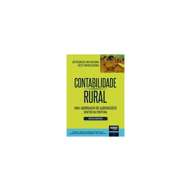 Livro - Contabilidade Rural - Livro de Exercícios - Oliveira 4º edição