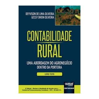 Livro - Contabilidade Rural - Uma Abordagem do Agronegócio Dentro da Porteira - Livro-Texto - Olivei