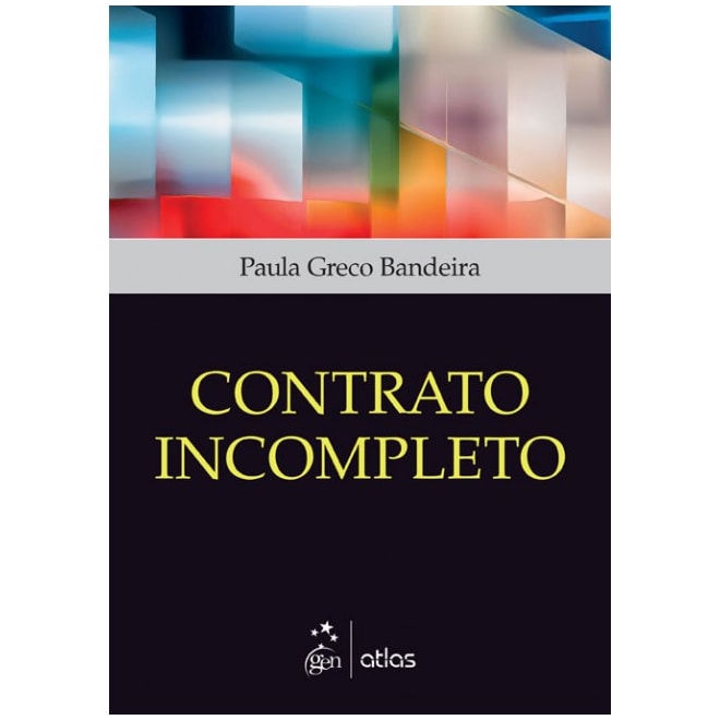 Livro - Contrato Incompleto - Bandeira Comprar na Livraria Florence