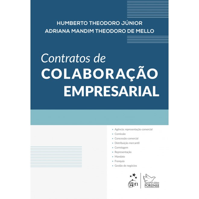 Livro - Contratos de Colaboracao Empresarial - Theodoro Jr/theodoro