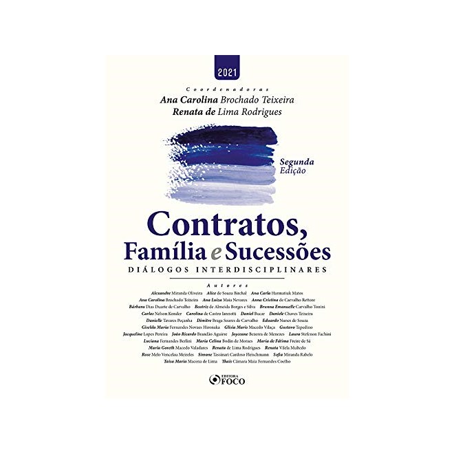 Livro - Contratos, Familia e Sucessoes - 02ed/21 - Brochado