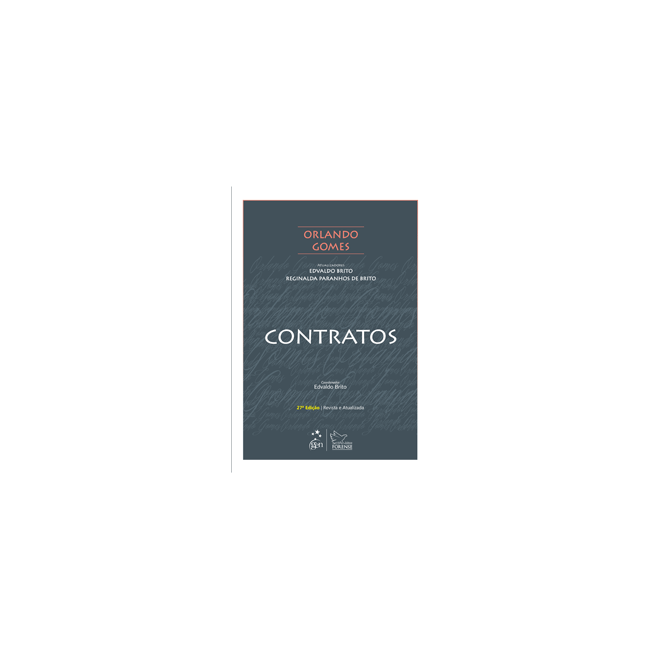 Livro O Contrato Em Pdf Livro - Contratos - Gomes Comprar na - Livraria Florence