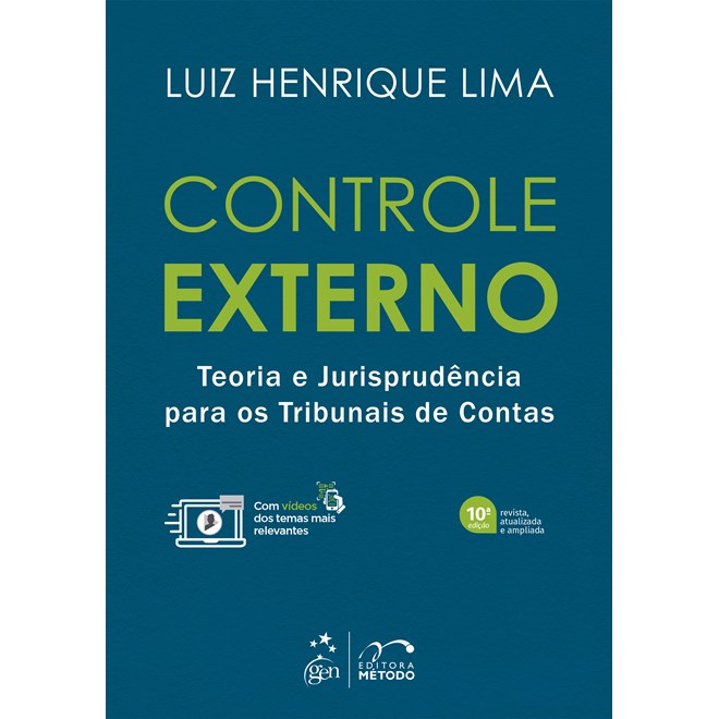 Livro - Controle Externo: Teoria e Jurisprudencia para os Tribunais de Contas - Lima