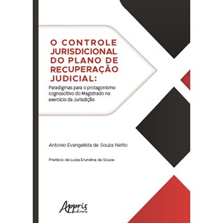 Livro - Controle Jurisdicional do Plano de Recuperacao Judicial, o - Paradigmas par - Souza Neto