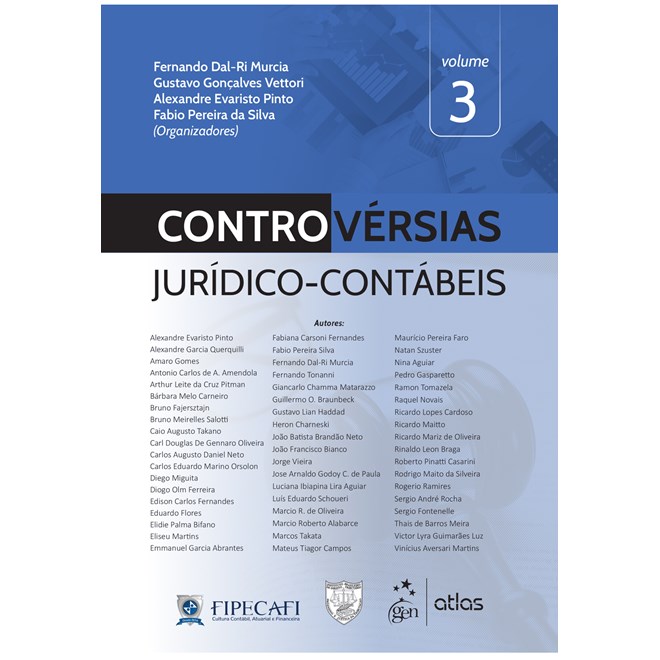 Livro - Controversias Juridico-contabeis: Vol. 3 - Murcia/vettori/pinto
