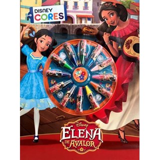 Livro - Cores - Elena de Avalor - Disney