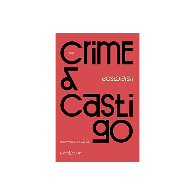 Livro - Crime e Castigo - Vermelho - Dostoievski
