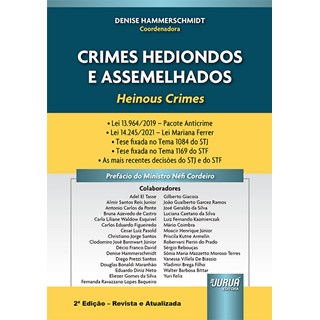 Livro - Crimes Hediondos e Assemelhados - Heinous Crimes - Hammerschmidt