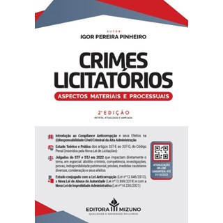 Livro - Crimes Licitatorios: Aspectos Materiais e Processuais - Pinheiro