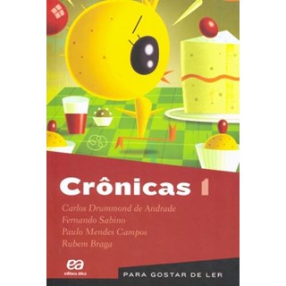 Livro - Cronicas 1 - Col. para Gostar de Ler - Andrade