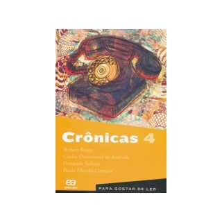 Livro - Cronicas 4 - Col. para Gostar de Ler - Braga