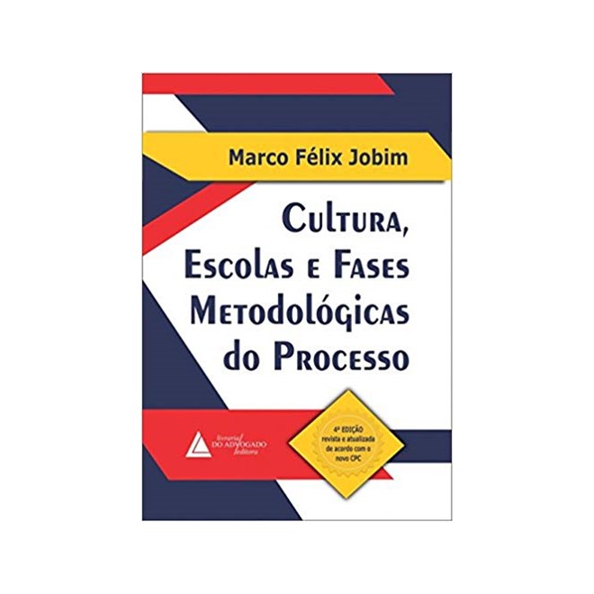 Livro - Cultura, Escolas e Fases Metodologicas do Processo - Jobim