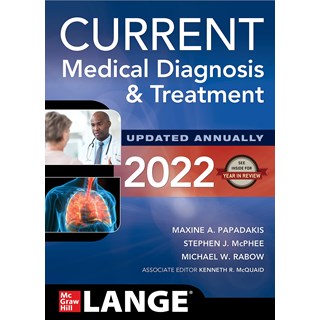Livro CURRENT Medical Diagnosis and Treatment 2022 - Papadakis - McGraw