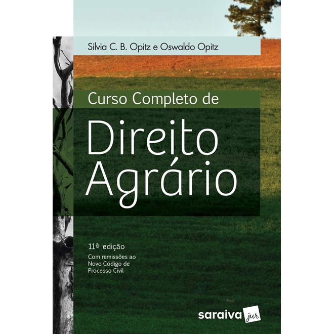 Livro - Curso Completo de Direito Agrario - Opitz
