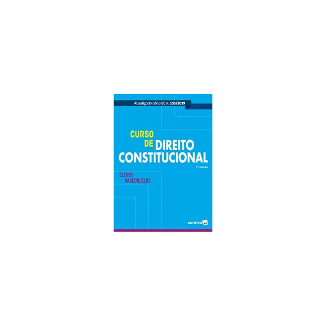 Livro - Curso de Diireito Constitucional - Vasconcellos