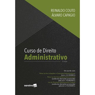 Livro Curso de Direito Administrativo 5ª Edição - Couto - Saraiva