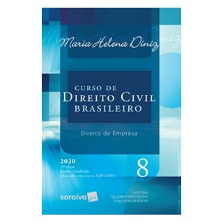 Livro - Curso de Direito Civil Brasileiro: Direito de Empresa - Vol. 8 - Diniz