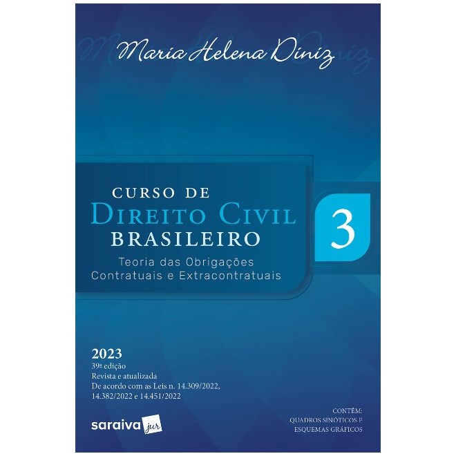 Livro - Curso de Direito Civil Brasileiro: Teoria das Obrigacoes Contratuais e Extr - Diniz