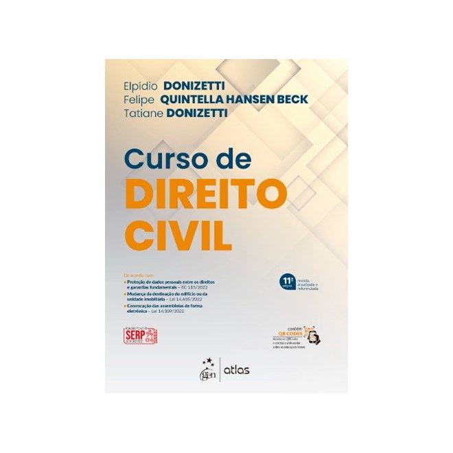 Livro - Curso de Direito Civil - Donizett/beck/donize