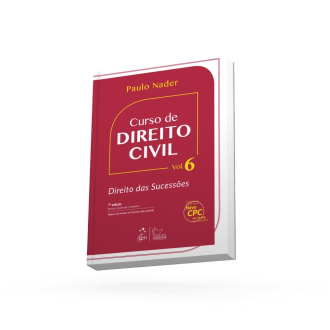 Livro - Curso de Direito Civil - Vol. 6 - Direito das Sucessões - Nader
