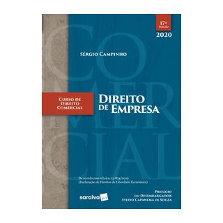 Livro - Curso de Direito Comercial - Direito de Empresa - Campinho 17º edição