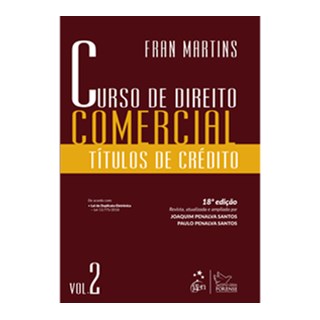 Livro - Curso de Direito Comercial - Títulos de Crédito - Vol.2 - Martins