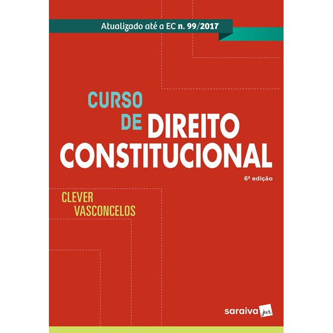 Livro - Curso de Direito Constitucional - Vasconcelos
