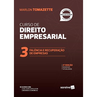 Livro Curso de Direito Empresarial Vol. 3 - Tomazette - Saraiva