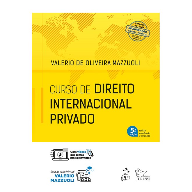 Livro - Curso de Direito Internacional Privado - 05ed/21 - Mazzuoli