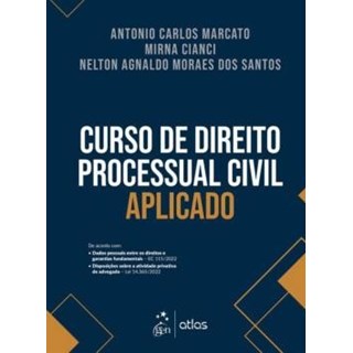 Livro - Curso de Direito Processual Civil Aplicado - Santos, Nelton Agnal